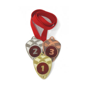 Медали Д189 Модерн красная купить для награждения