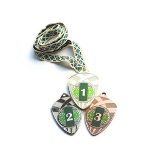 Медали Д189 Зелёная вышиванка купить для награждения