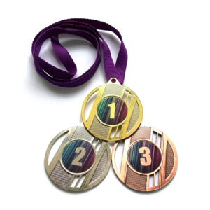 Медали Д323 Фиолетовая купить для награждения