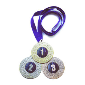 Медали спорт Д367 Фиолетовая купить для награждения